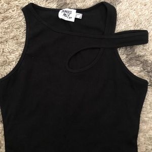 Princess Polly cropped cut out tank